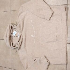 By Egreis Shannon Teddy Bear Fleece Hoodie Size XXL NWT